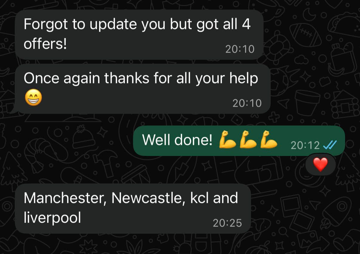 Student success story 6