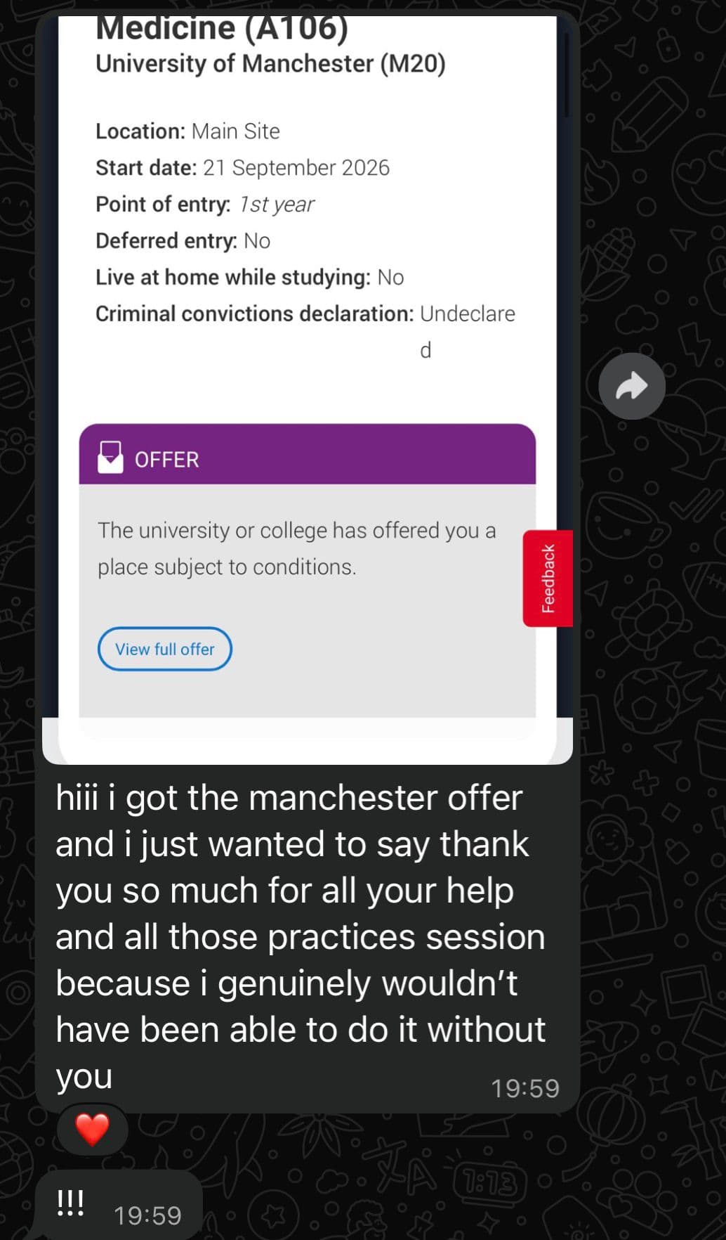 Student success story 5